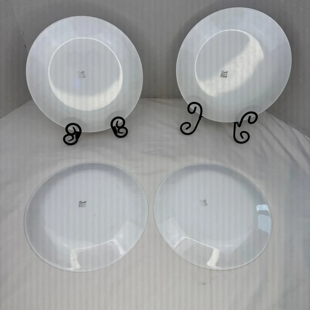 Corelle Autumn Harvest Dinner Plates Set of 4 Wheat Berries Vitrelle 10.25in